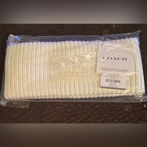 NEW WITH TAGS—COACH CABLE-KNIT WINTER HEADBAND